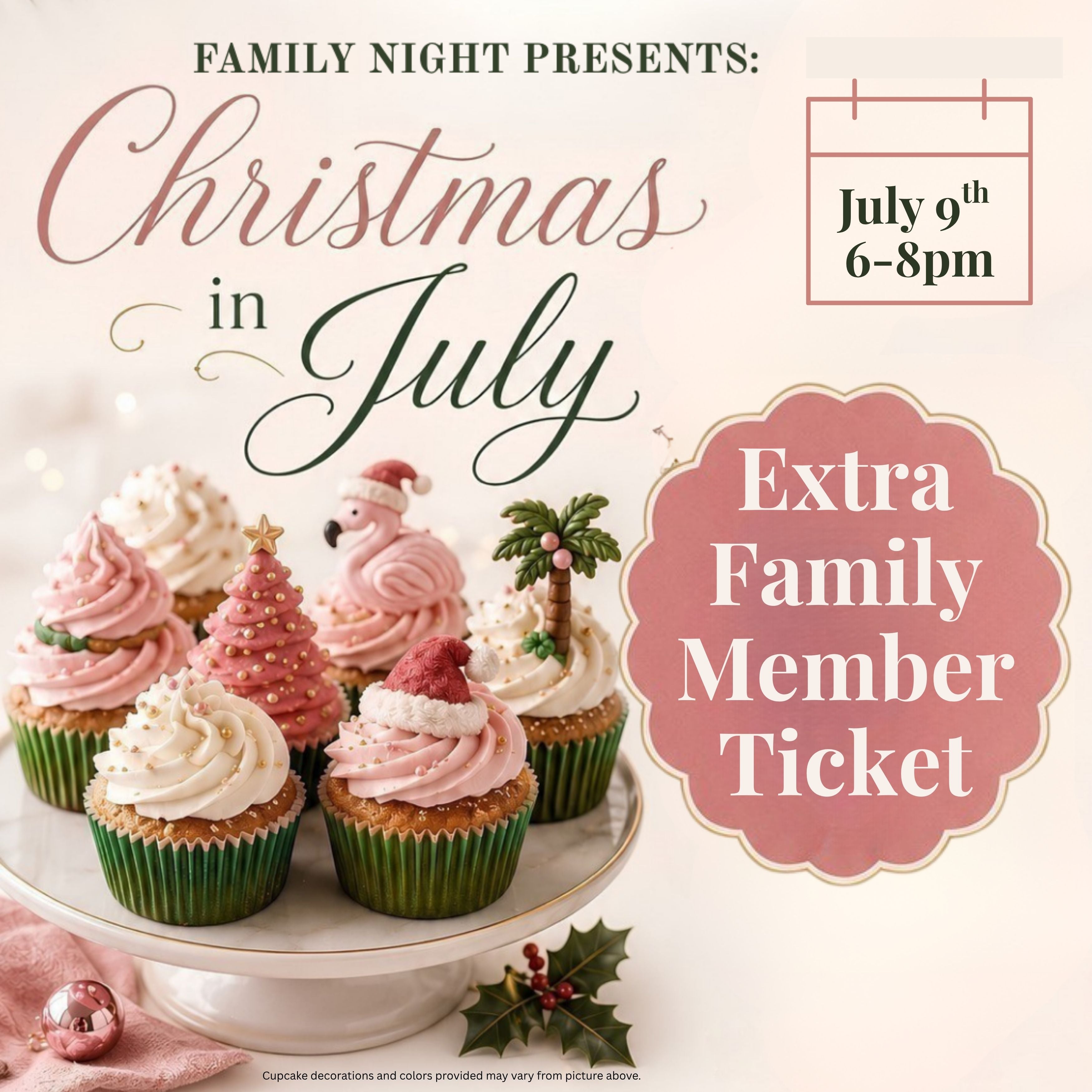 Christmas in July- Extra Guest